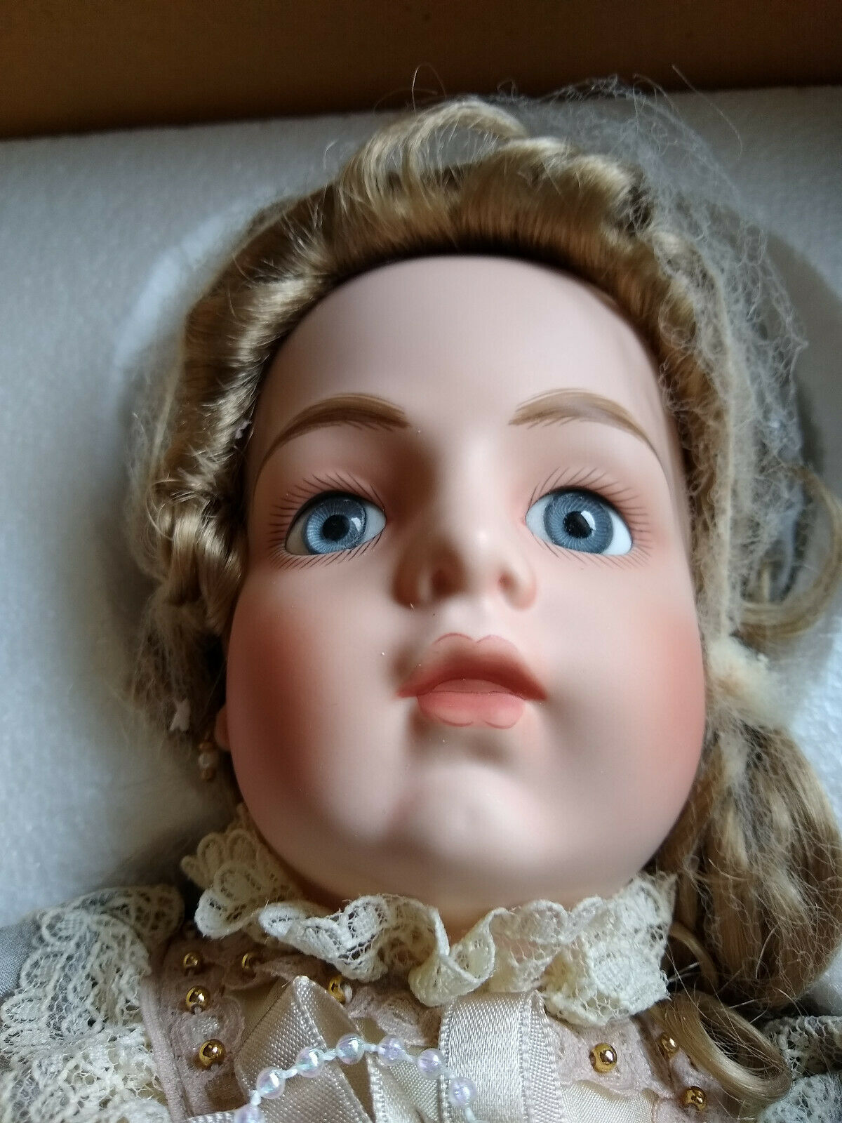 Lovely Jointed Adelle Bru Jne Reproduction Antique Doll
