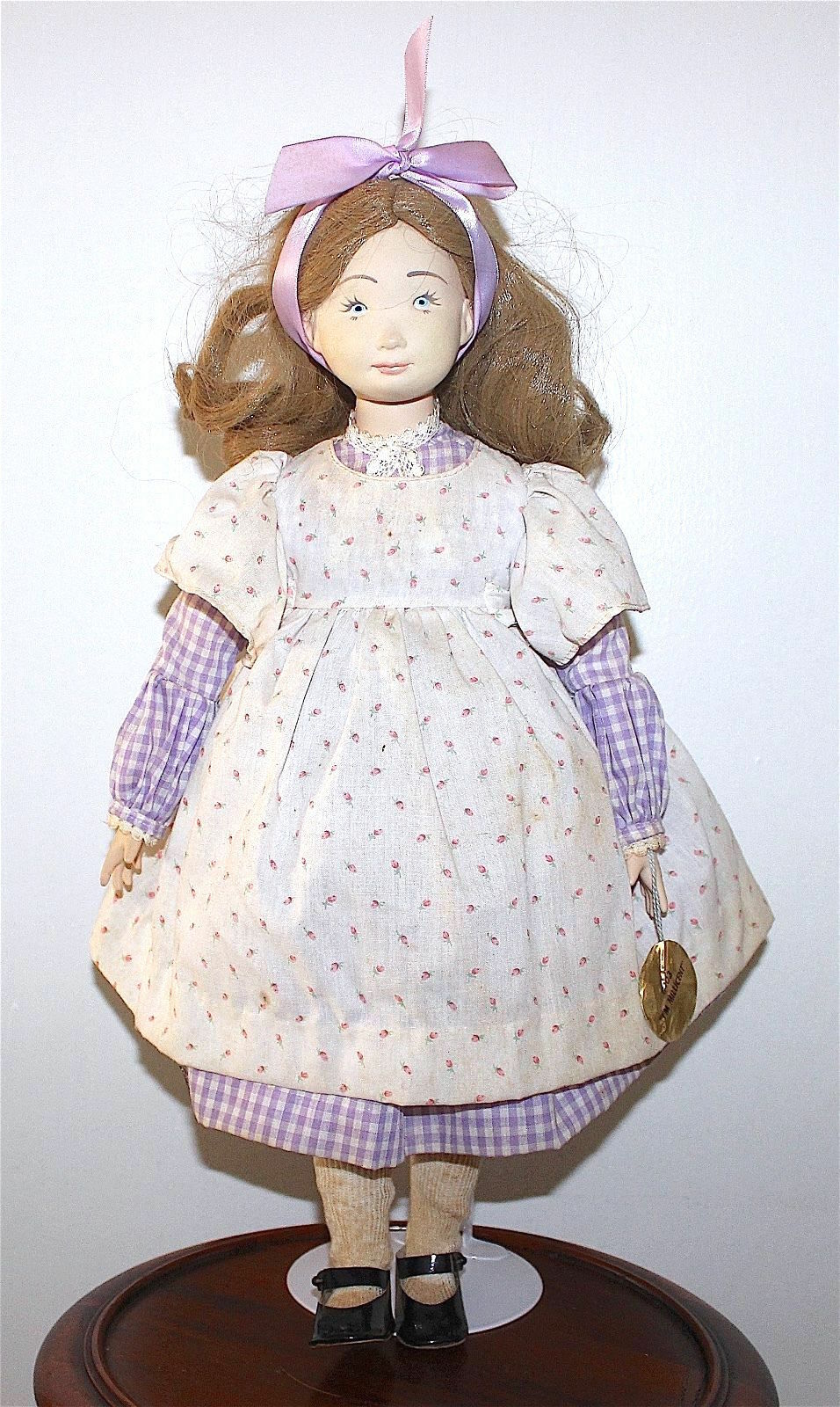 1973 Vntg Suzanne Gibson Millicent #103 Kalico Kid 18" Doll + Tag Bisque/cloth
