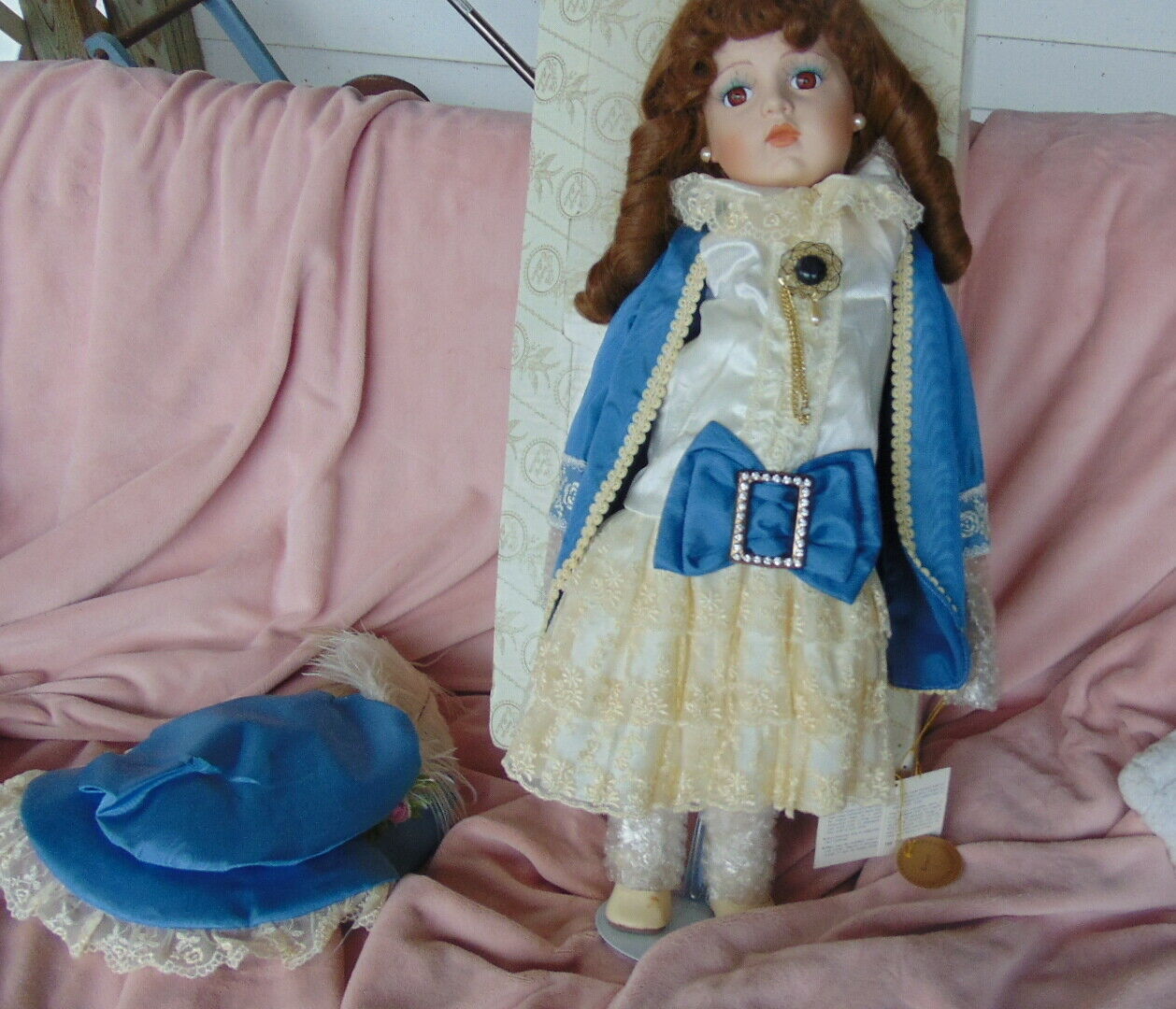 Bru Jne Reproduction Doll 24'' Renee - Number 1072/2000 W/original Box